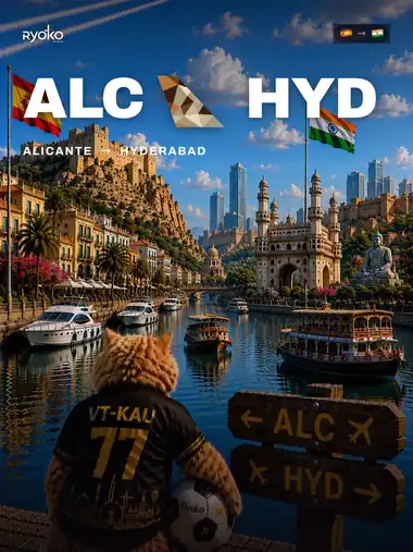ALC → HYD