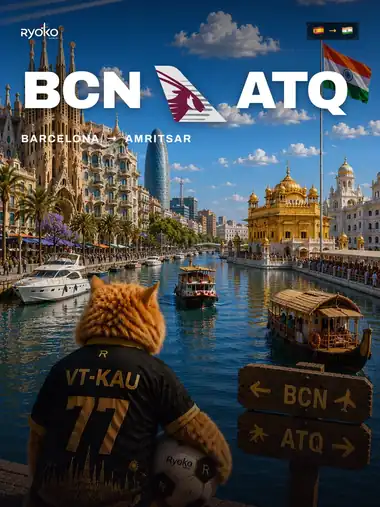 BCN → ATQ