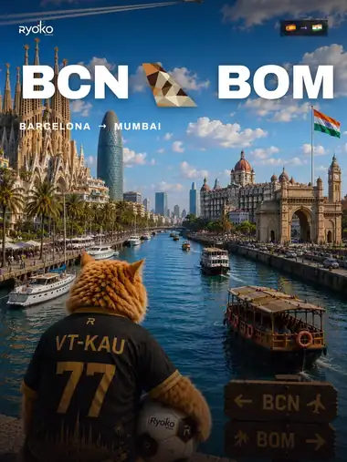 BCN → BOM