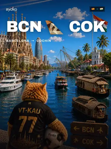 BCN → COK