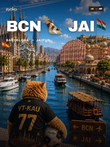BCN → JAI