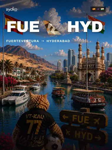 FUE → HYD
