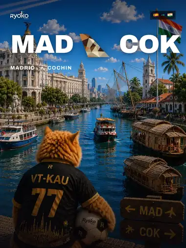 MAD → COK