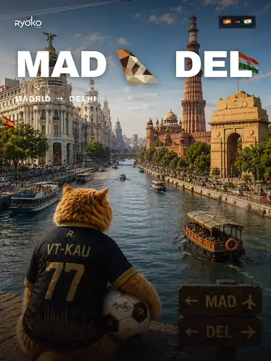 MAD → DEL
