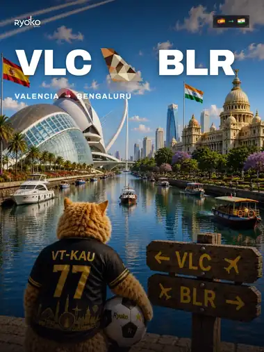 VLC → BLR