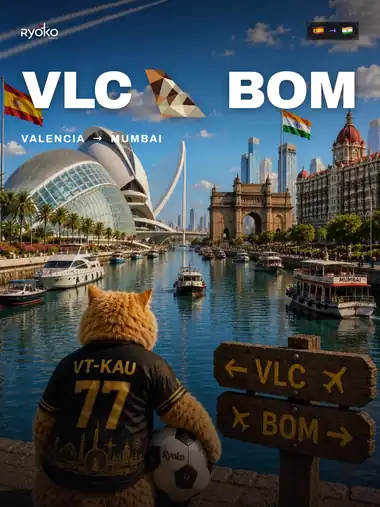 VLC → BOM